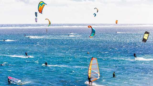 esporte aquático em jeri