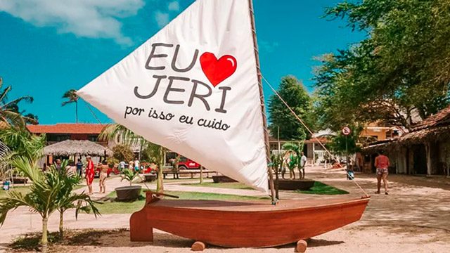 praça da vila de jeri